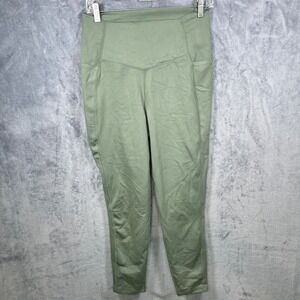 Jockey Active Leggings‎ High Waist Athletic Yoga Pants with Pockets Size L